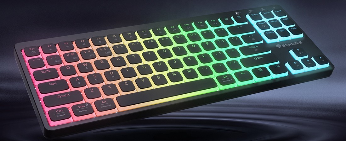 Tamaño compacto. Máximo control. Descubre el GENESIS Thor 430 TKL