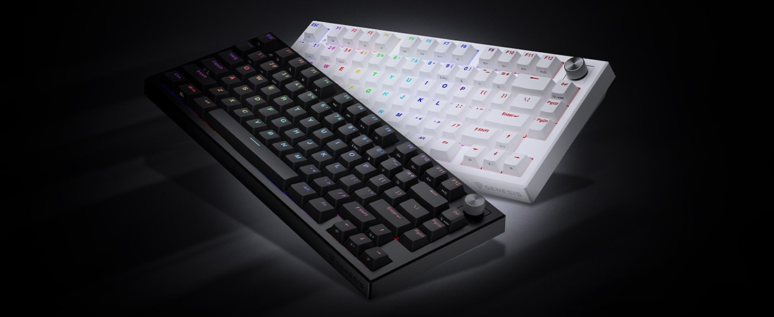 Diseño compacto, interruptores exclusivos, control máximo. GENESIS Thor 404 75 %