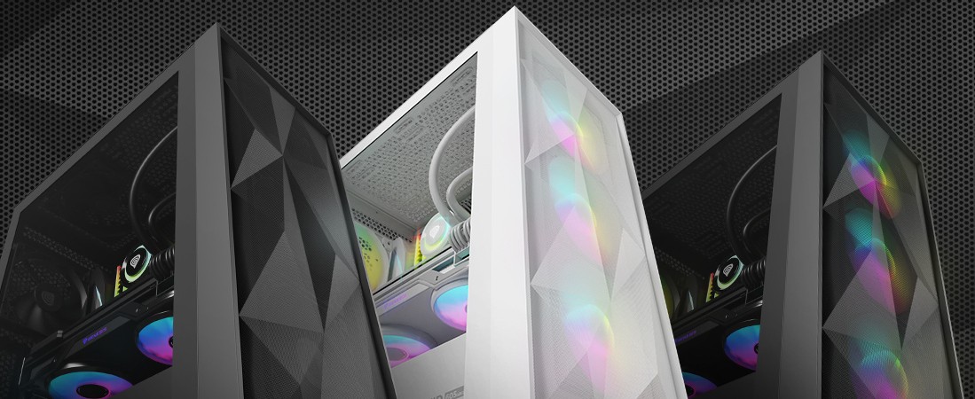GENESIS Diaxid 605F y 605 ARGB carcasas compactas para ordenador ahora en oferta