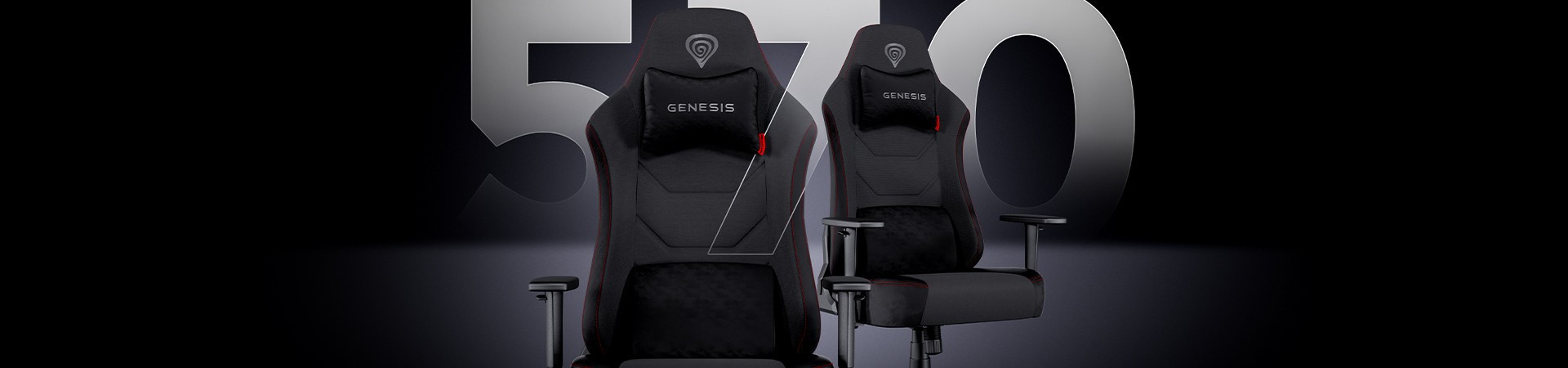 Comodidad sin límites. Descubre la silla GENESIS Nitro 570