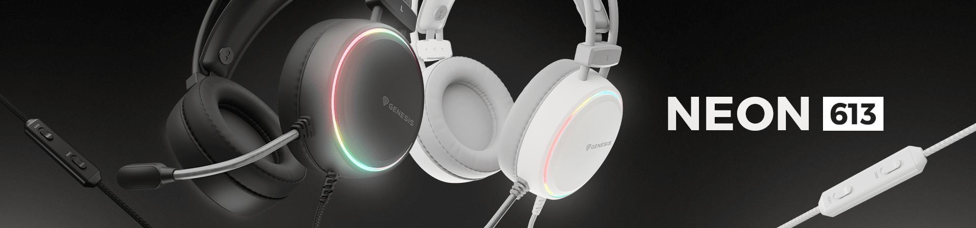 ¡Controla el juego con los nuevos auriculares Genesis Neon 613!