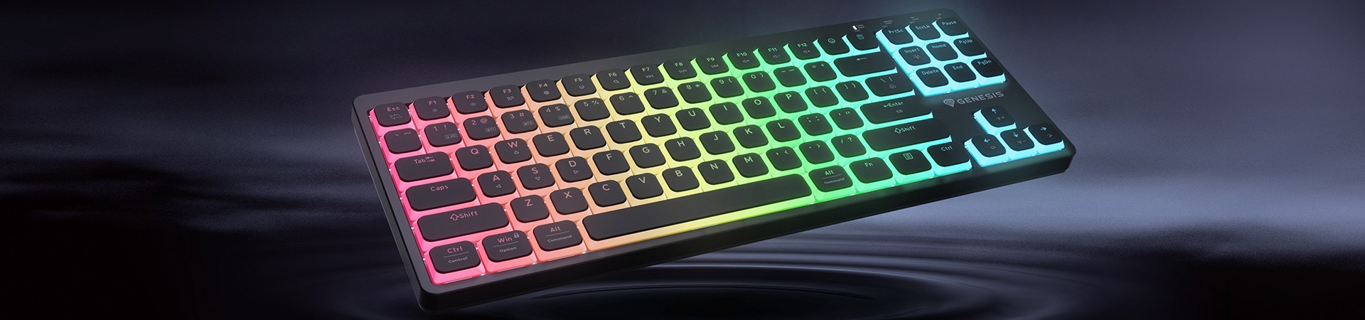 Tamaño compacto. Máximo control. Descubre el GENESIS Thor 430 TKL