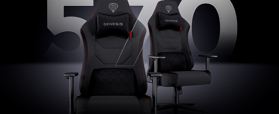 Comodidad sin límites. Descubre la silla GENESIS Nitro 570