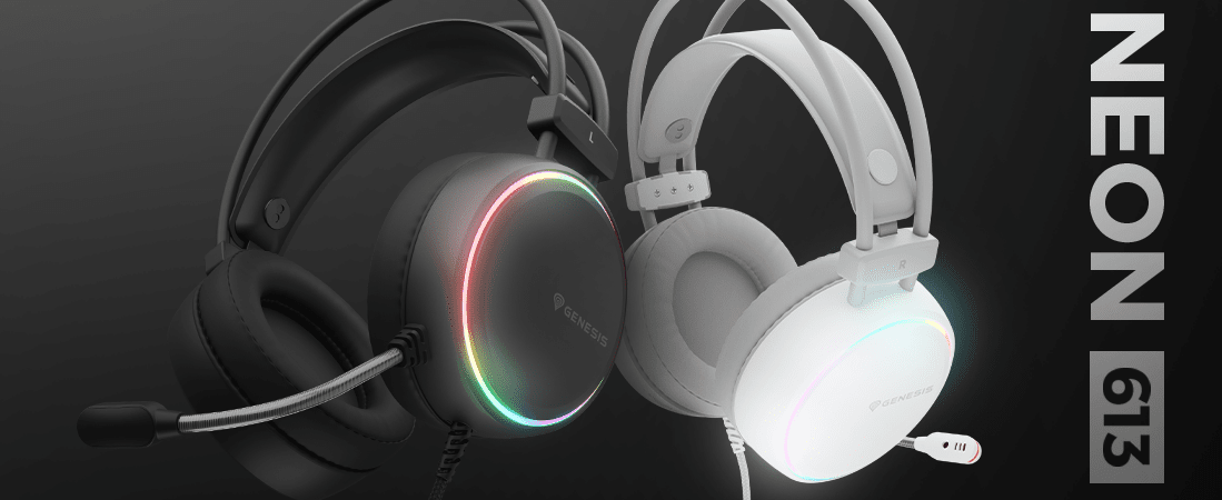 ¡Controla el juego con los nuevos auriculares Genesis Neon 613!