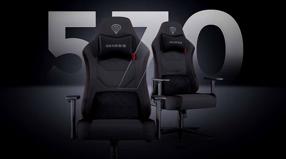 Comodidad sin límites. Descubre la silla GENESIS Nitro 570