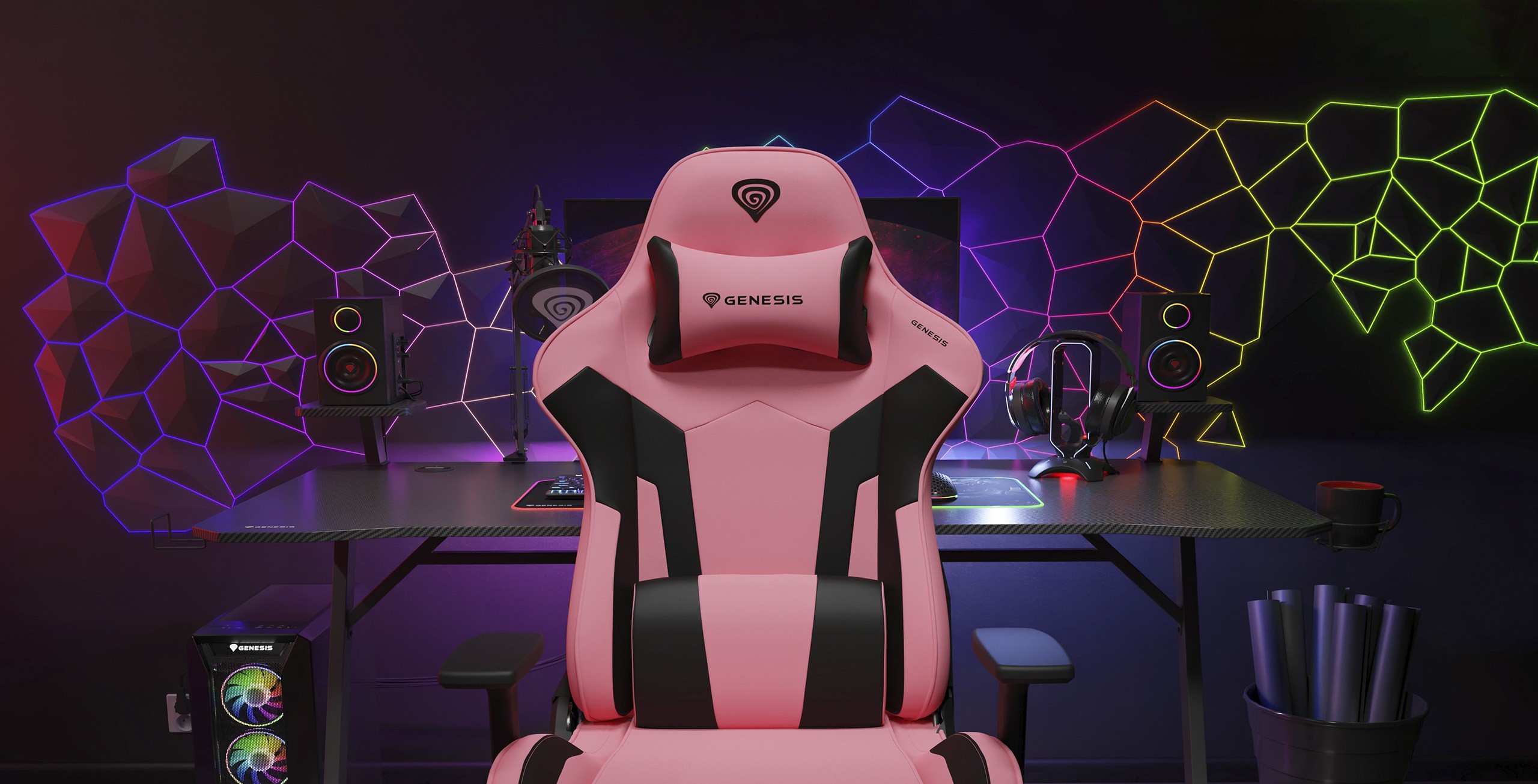 Genesis Nitro 720 Rosa - negro