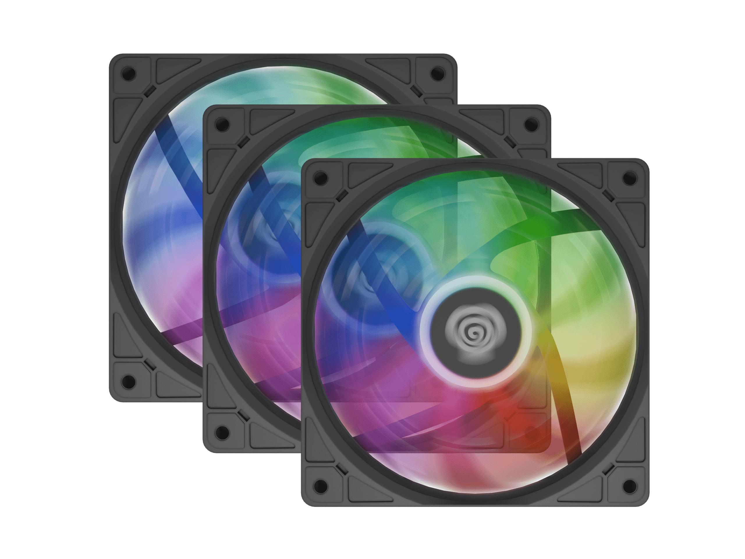 Genesis Paquete de 3 Oxal 120 ARGB
