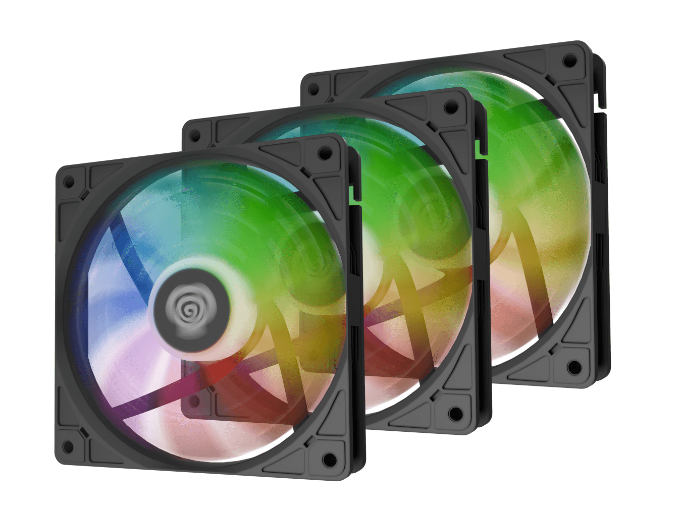 Genesis Paquete de 3 Oxal 120 ARGB