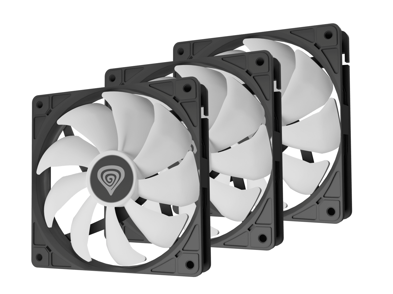 Genesis Paquete de 3 Oxal 120 ARGB