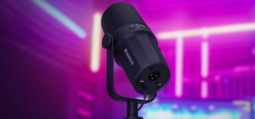 Tu voz con precisión de estudio. Estreno del micrófono GENESIS Radium 750D.