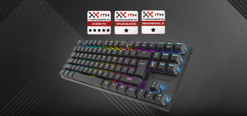 ¡Genesis Thor 303 TKL Negro con 3 premios de IThardware!