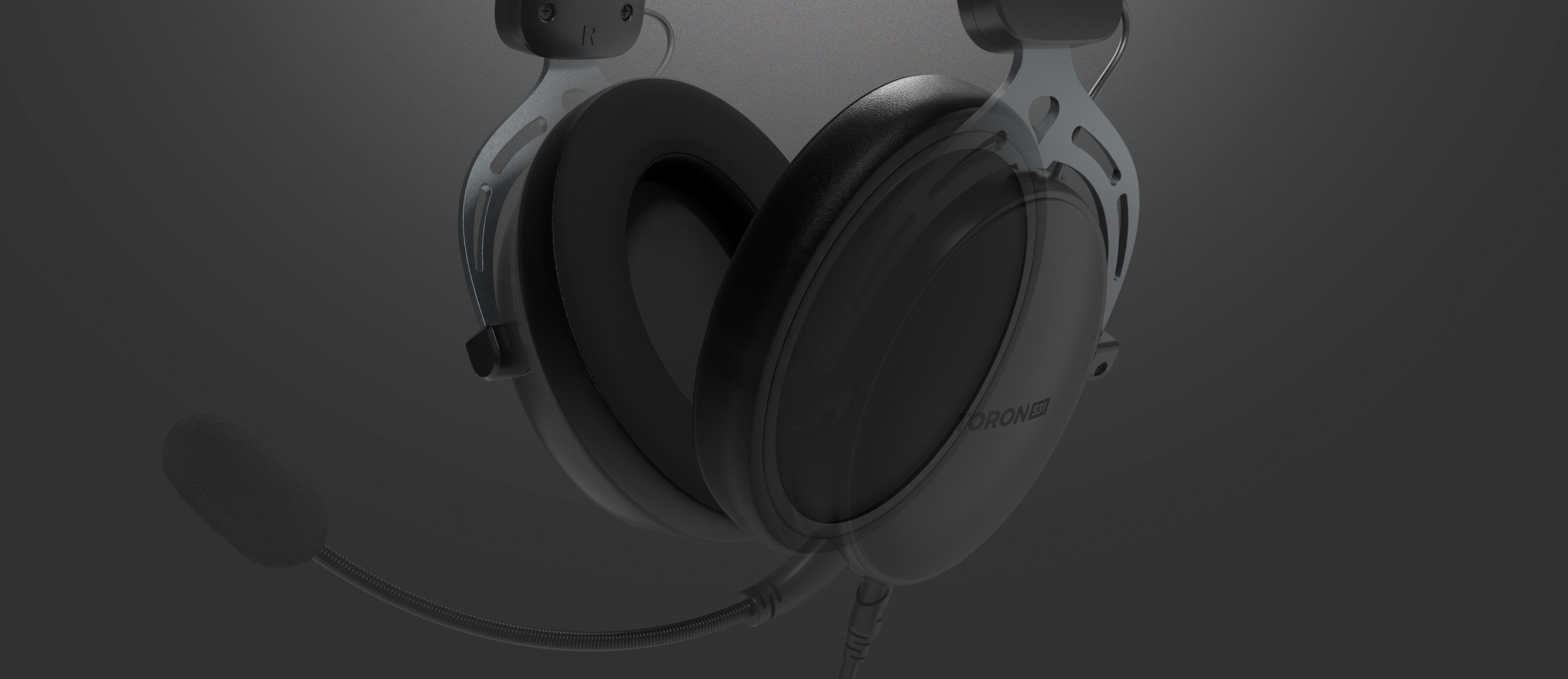 Almohadillas híbridas para los auriculares Genesis Toron EP01, con un diseño elegante y micrófono integrado