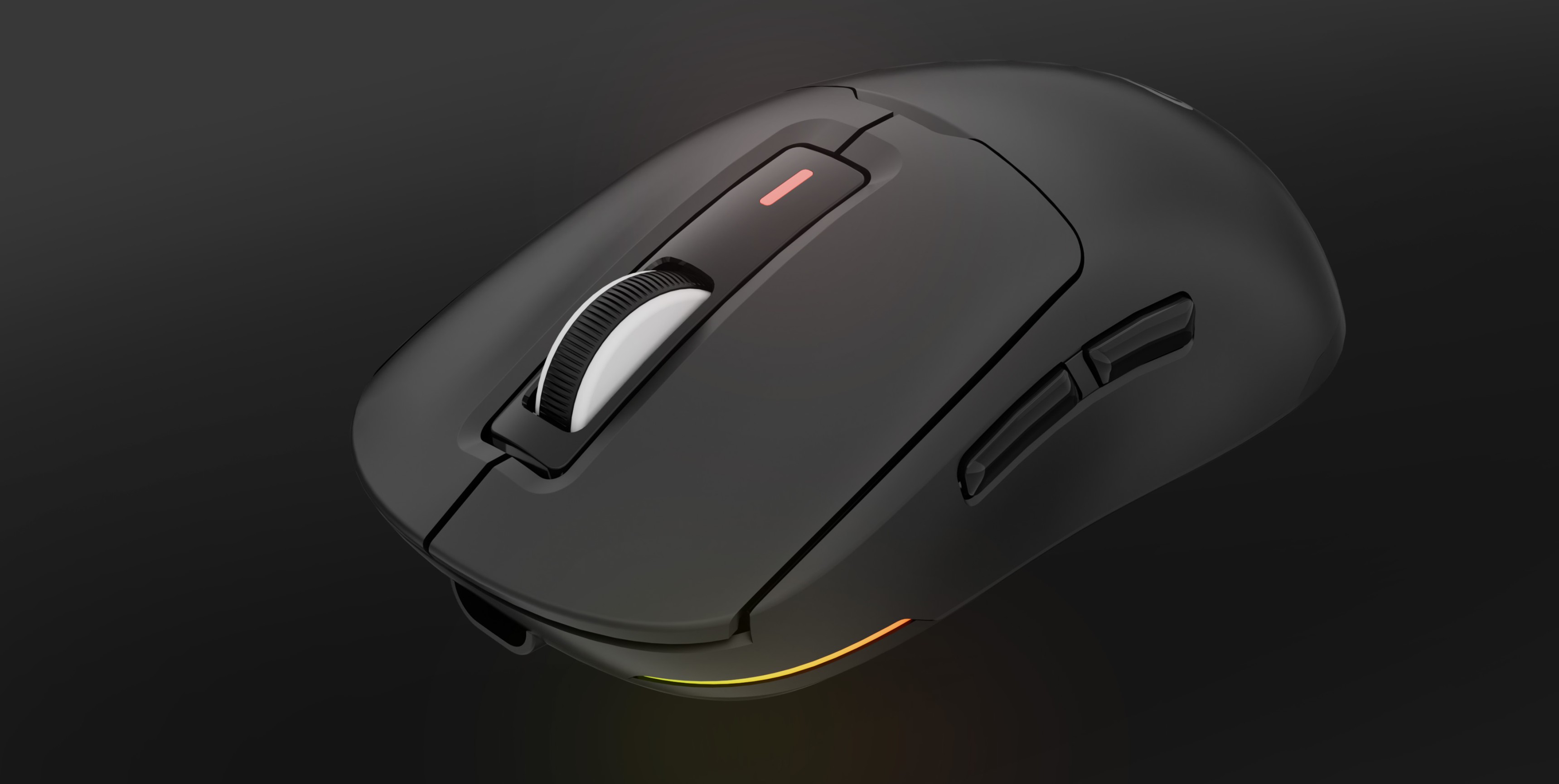 Ratón inalámbrico negro para juegos Genesis Zircon 660, con 12.000 PPP, botones personalizables e iluminación RGB