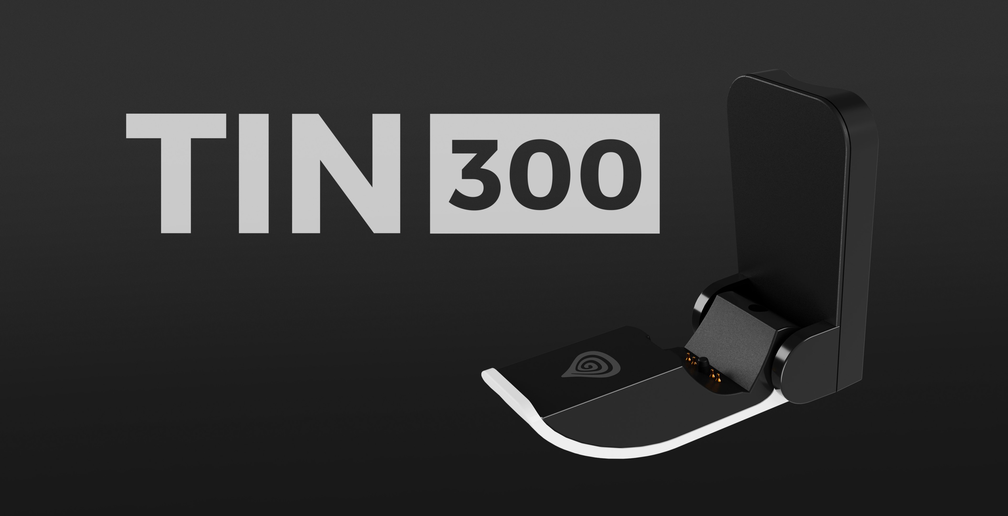 Base de carga para el mando Genesis TIN 300, compatible con PS5, con un elegante diseño negro