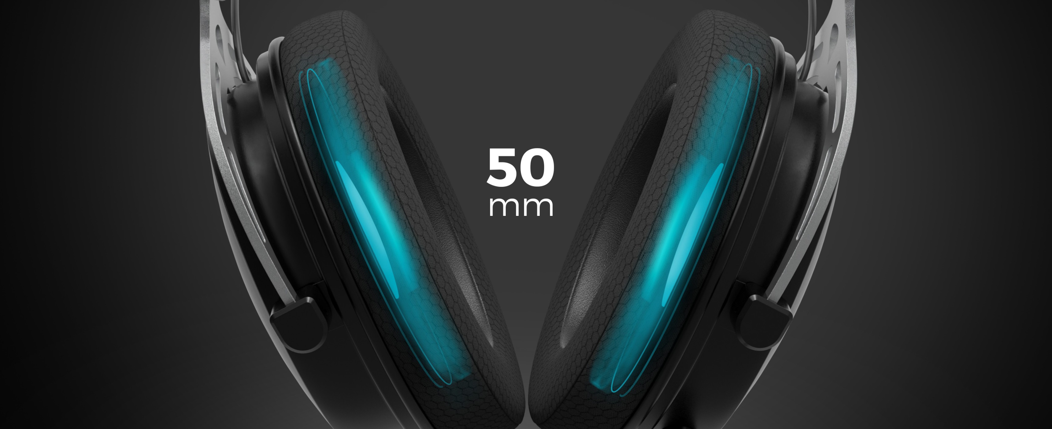 Auriculares over-ear Genesis Toron 531 negros con micrófono, con transductores de 50 mm y un diseño elegante