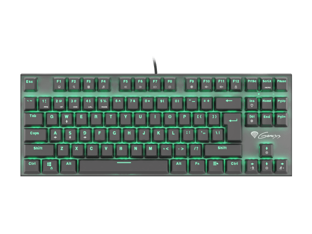 El Genesis Thor 660 es un teclado compacto, con materiales de