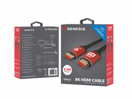HDMI 8K CABLE COMPATIBLE WITH PS5-4